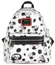 Loungefly Disney 101 Dalmatians Spots and Pups Allover Print Mini Backpack
