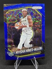 2025 Panini Prizm WNBA Blue Velocity Myisha Hines-Allen Dallas Wings