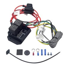 Digital Radiator Fan Controller Switch 12V/24V Kit with Adjustable Temperatur...