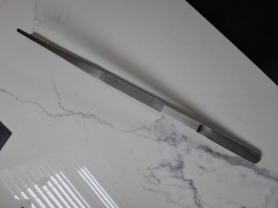 18'' Zoll 45,72 cm Aquarium Reptilien Pinzette Zange Schwerlast Stahl gerade Spitze