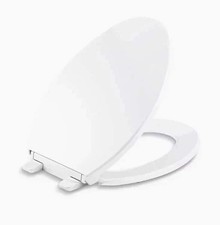 Kohler REC35819-A-0 Elongated Quiet-Close Toilet Seat White NEW