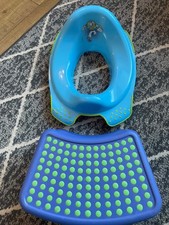 New Mamia Toy Story Buzz Lightyear Toilet Training Seat & Plastic Toilet Step