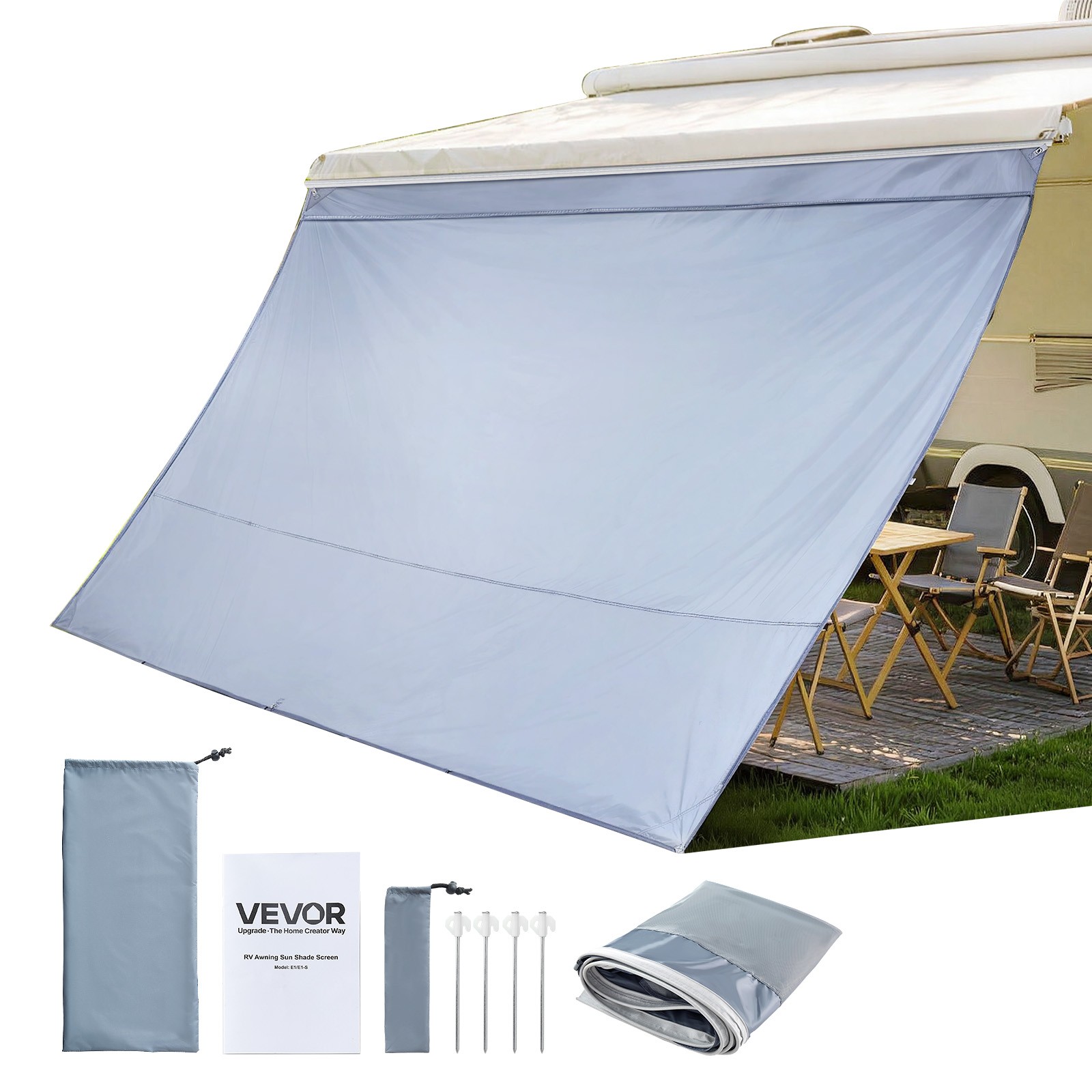 Store banne camping-car VEVOR contre la chaleur et les UV