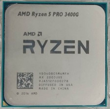 AMD Ryzen 5 3400G Processor CPU with Vega 11 Integrated Graphics