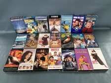 Pop Culture Classic VHS Tape Movies Bulk Media Resellers Lot