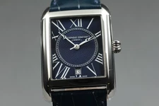  [ w/Box ] Frederique Constant Classic Carree FC-245X4C2/4/6 Date Quartz Watch