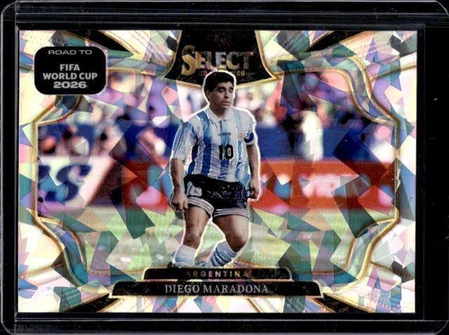 2025-26 Panini Select Road to FIFA World Cup Diego Maradona Field Level Ice #248