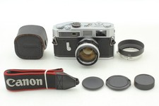 w/ HOOD Almost MINT Canon Model 7 Rangefinder L39 50mm f1.4 Lens From JAPAN