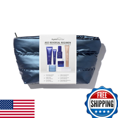Hydropeptide Age Reversal Regimen Face Bundle Daily Skincare Travel Essentials