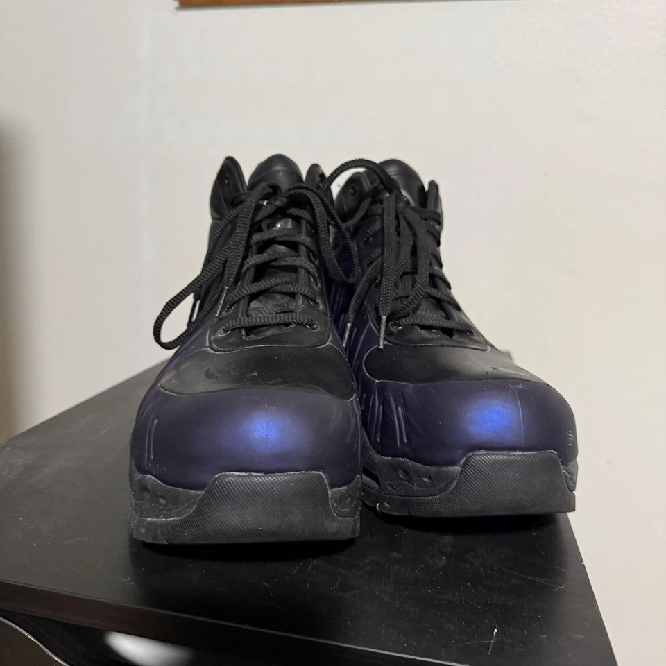 Botas Nike ACG para Hombres Negras Púrpura Air Max Cúpula de Espuma Foamposite Berenjena Talla 14 Foto 4 de 4