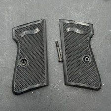 Walther PP PPK/S Factory Original Interarms Vintage Grips &amp; Screw OEM Black