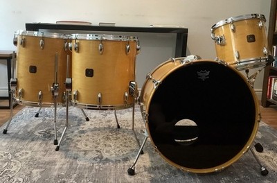 Gretsch 80's Square Badge Jasper Era 13'' 16'' 18'' 22'' Drum Set Maple Lacquer MINT