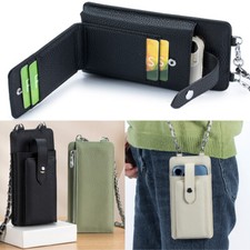 Mini Cross-Body Cell Phone Bag-Shoulder Strap Wallet Pouch Compact Purse Holder