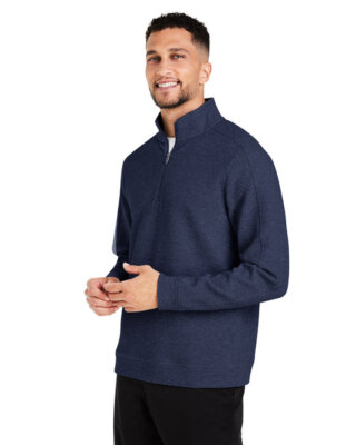 North End NE725 Men's Spirit Textured Quarter-Zip