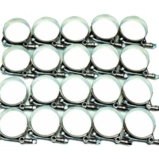 20PC 2-7/8" to 3" O.D. T-Bolt Hose Clamp Stainless Steel Turbo Automotive