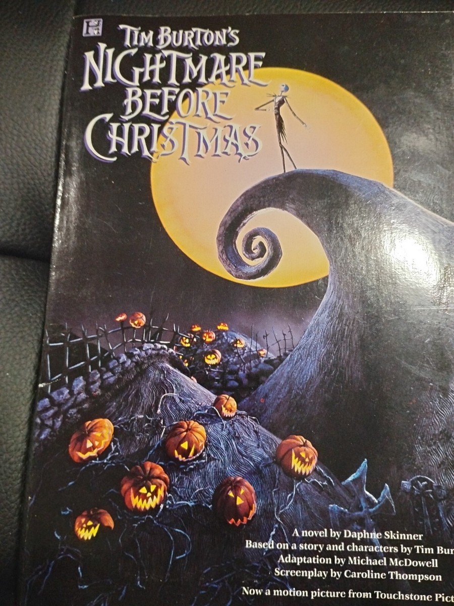 Vintage Tim Burtons Nightmare Before Christmas by Hyperion 1993