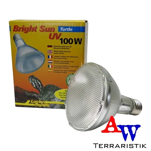 Lucky Reptile Bright Sun UV Turtle 100W - UVA und UVB Strahlung f. Schildkröten