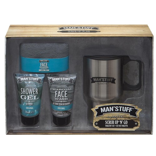 Men's Bath & Body Toiletry Gift Sets Man 'Stuff Christmas Xmas Gifts