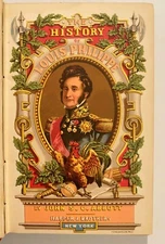 Antique Book: "History Of Louis Philippe, King Of The French", (1871), Abbott