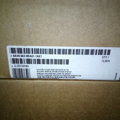 Siemens 6AV6642-0BA01-1AX1 PLC 6AV66420BA011AX1 New In Box Expedited