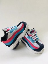 Nike Little Air Max 95 Toddler Sz 5C Pink Black White Blue Tie 905 462 404