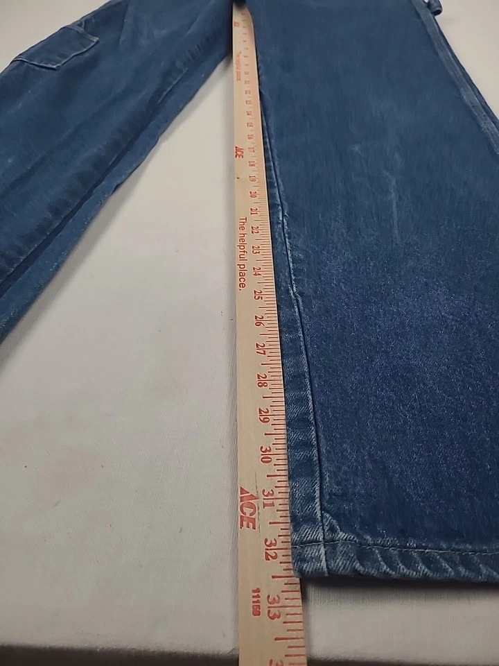 Bulwark FR Pants Adult 36x34 Blue Denim Carpenter Saftey Workwear Certified - Image 4 of 4