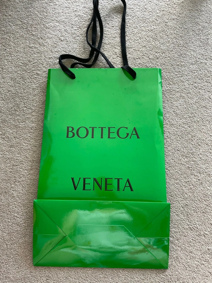 Authentic Bottega Veneta Paper Bag Shopping Bag Gift Bag Luxury