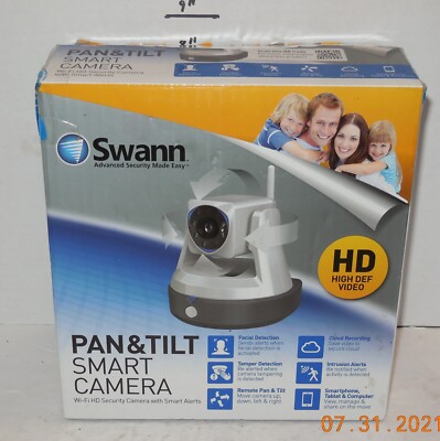 Swann Pan and Tilt Smart Security Camera WIFI HD Model SW-WIFIPT