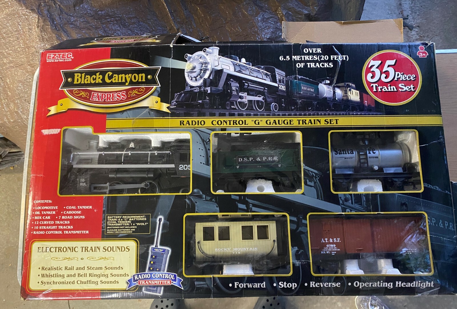 smokey canyon express train set