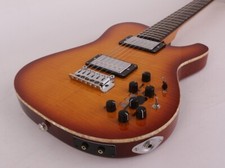 electric guitar portable built in effect Silent travel drum Sunburst