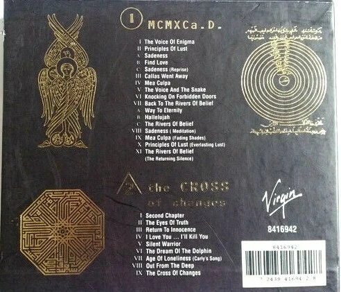 ENIGMA RARE NZ Australian Limited Edition Box Set 2 CD MCMXCa.D Cross of  Changes