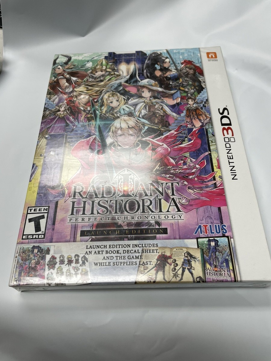 NEW Radiant Historia Perfect Chronology Launch Edition