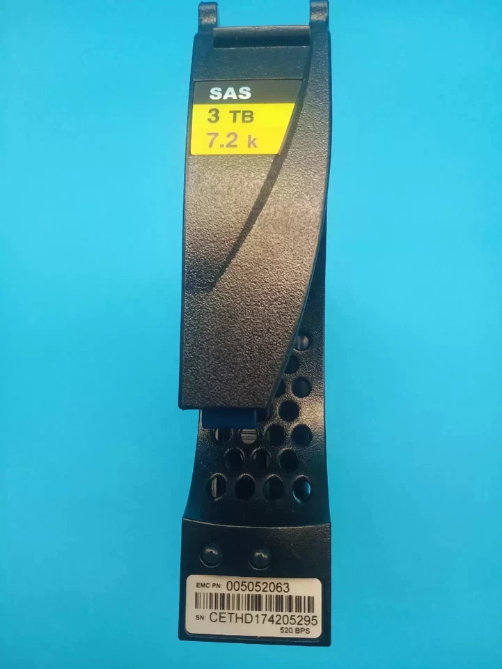 EMC 3TB 005052063 005052062 005052466 005052467 SAS 3.5" 7.2K Hard Disk Drive - Image 2 of 2