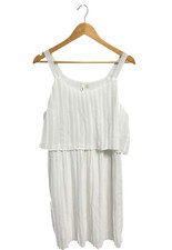 NY Collection women;s Sheath white sleeveless dress size PL