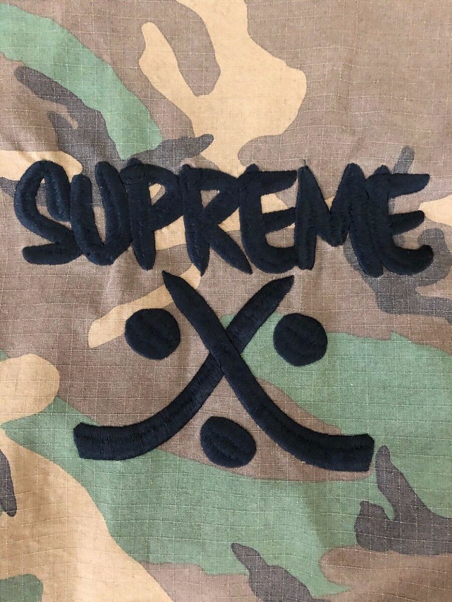 WTAPS x Supreme Metal Militia Woodland Camo Ripstop M-65 WTAPS x Supreme Metal Militia Woodland Camo Ripstop M-65