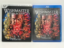 Wishmaster Collection Blu-ray w/ Slipcover Vestron Video 4-Film Set Horror NEW