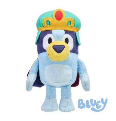 Bluey Friends Prinzessin Bluey Plüsch Neu mit Etikett. Moose Toys (2024) Limitiert auf USA. UK Sel