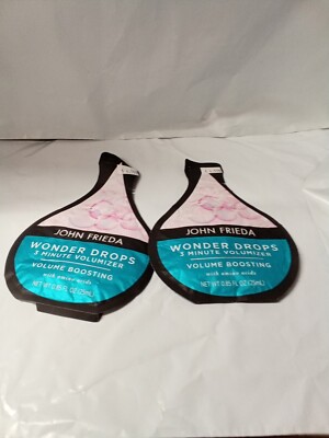 John Frieda, Wonder Drops 3 Min Volumizer with Amino Acids, 1.7oz each, 2/PACK