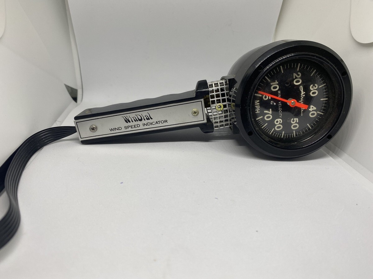 Vintage Airguide Model 918 Wind Speed Indicator Windial | eBay