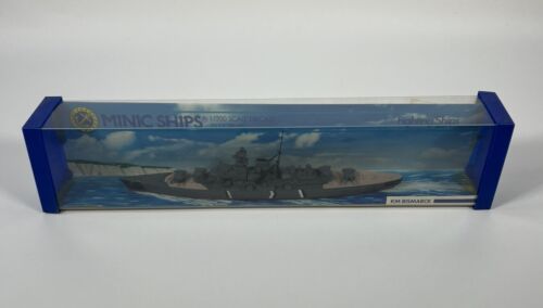 Vintage Minic Ships 1:1200 KM Bismarck M742 Original Box