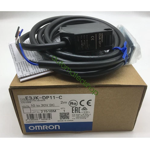 1PC OMRON NEW Power Photoelectric Sensor E3JK-DP11-C 2m Shipping DHL or FedEX - Picture 2 of 2