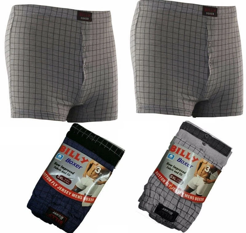ROYAL DREAM Mens Billy/Classic Boxer Cotton Boxer Shorts All Sizes S - 6XL lot