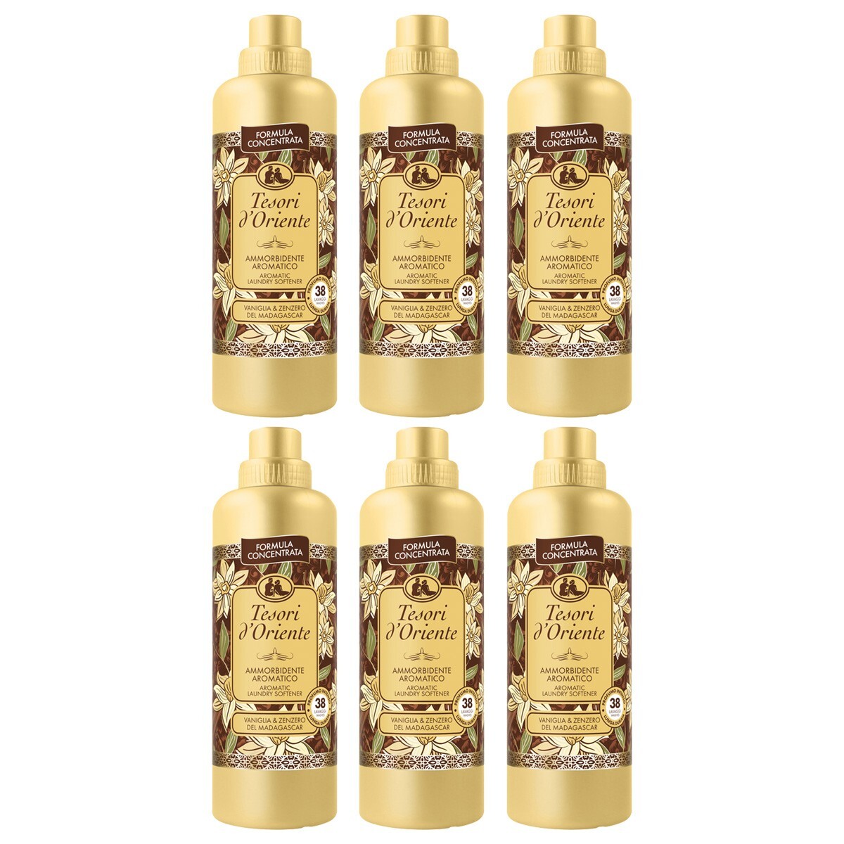 Tesori d'Oriente Ammorbidente Aromatico Vaniglia e Zenzero 760 ml - - - Immagine 2