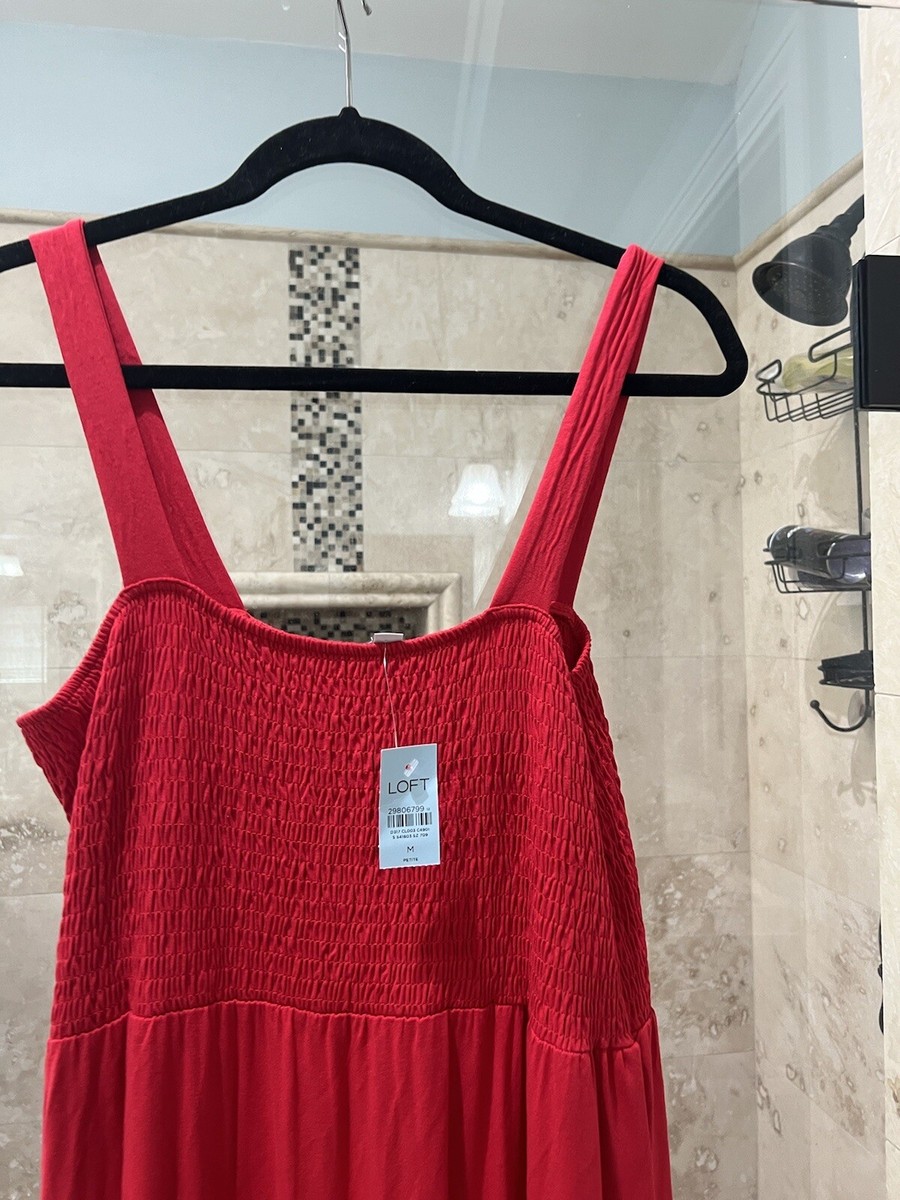 ann taylor loft red dress Ann Taylor LOFT | red dress / size 0