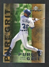 2000 Upper Deck MVP Pure Grit Inserts #G1-10 Choose, Finish Your Set U Pick