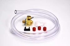 Fumoto F133S Oil Drain Valve and Heavy Duty 3' Hose Kit w Fittings and Dust Caps