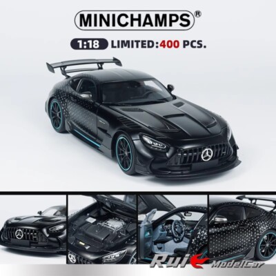 Minichamps 1:18 Mercedes-Benz AMG GT 2021 Black Limited Edition