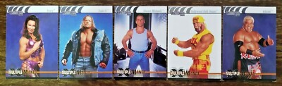 WWE 2003 Fleer WrestleMania XIX Multiple Mania Card Lot of 5