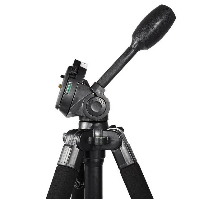 Q111 QZSD Lightweight Tripod with Pan Head Quick Release Plate for DSLR - Image 3 of 4
