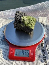 Peridot Lava Bomb From New Mexico 435 Grams (PLB4)